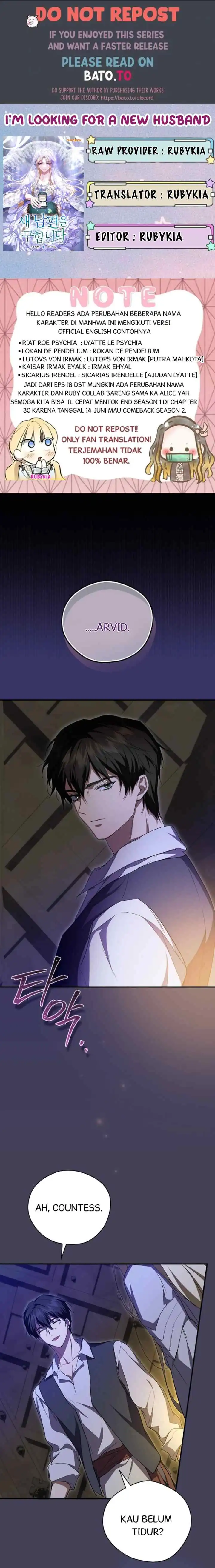 I’m Finding a New Husband Chapter 18 - Page 1