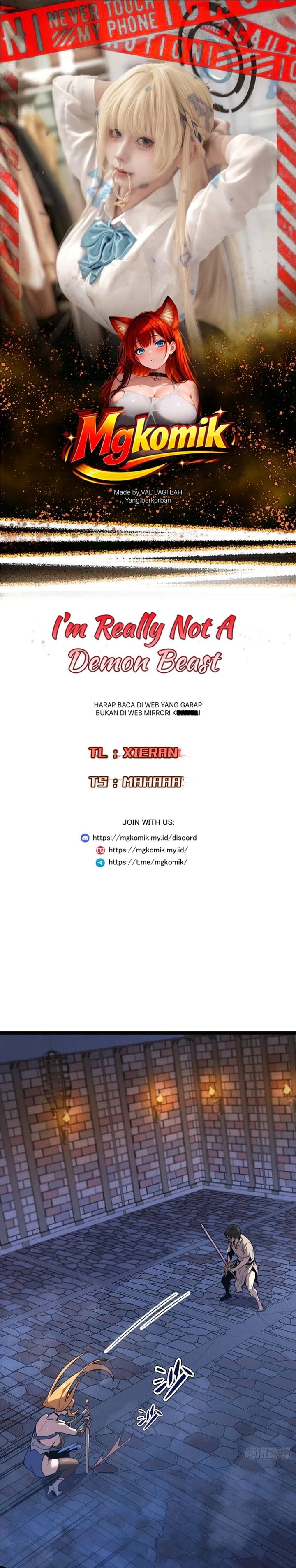 Baca I’m Really Not A Demon Beast - Chapter 2 halaman 1