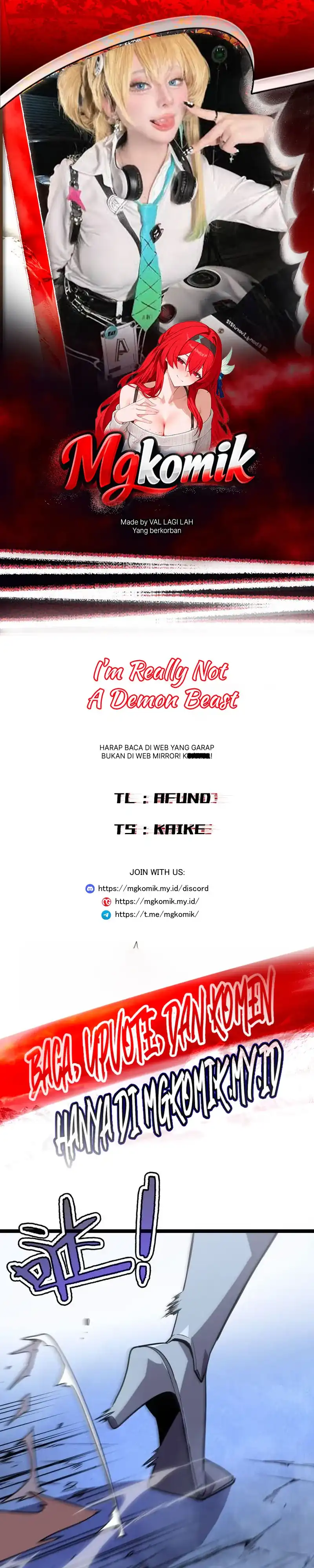 I’m Really Not A Demon Beast Chapter 7 - Page 1
