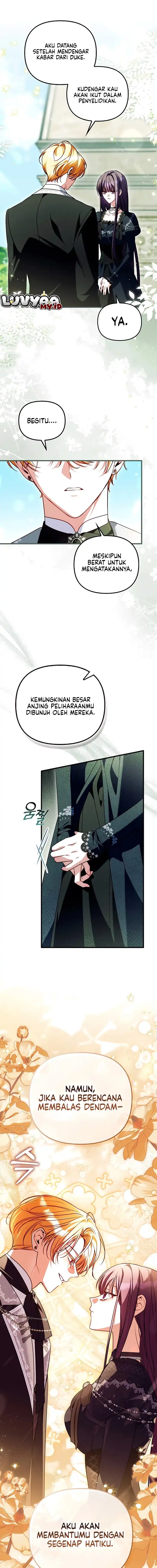 Baca I’m the Brave Puppy That Will Save the Villainess Chapter 43 Bahasa Indonesia page 28