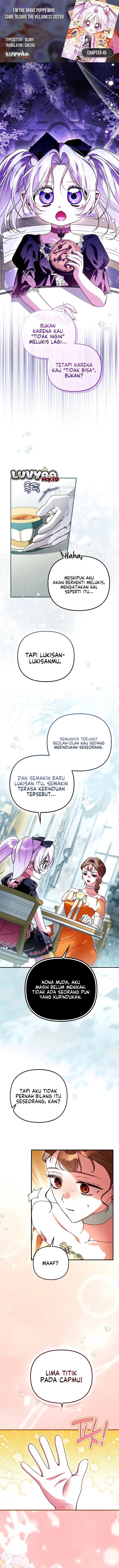 Baca I’m the Brave Puppy That Will Save the Villainess Chapter 45 Bahasa Indonesia page 6