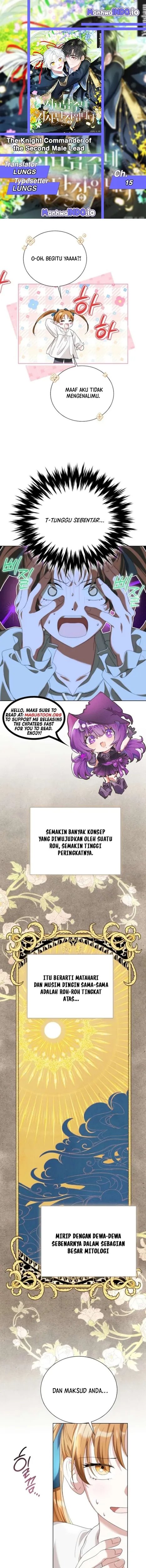 Baca I’m the Commander of the Second Male Lead’s Knights - Chapter 15 halaman 1