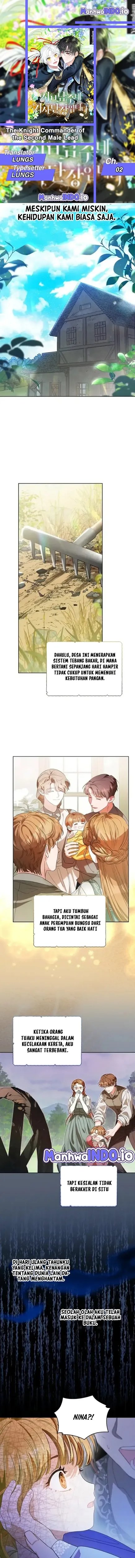 Baca I’m the Commander of the Second Male Lead’s Knights - Chapter 2 halaman 1