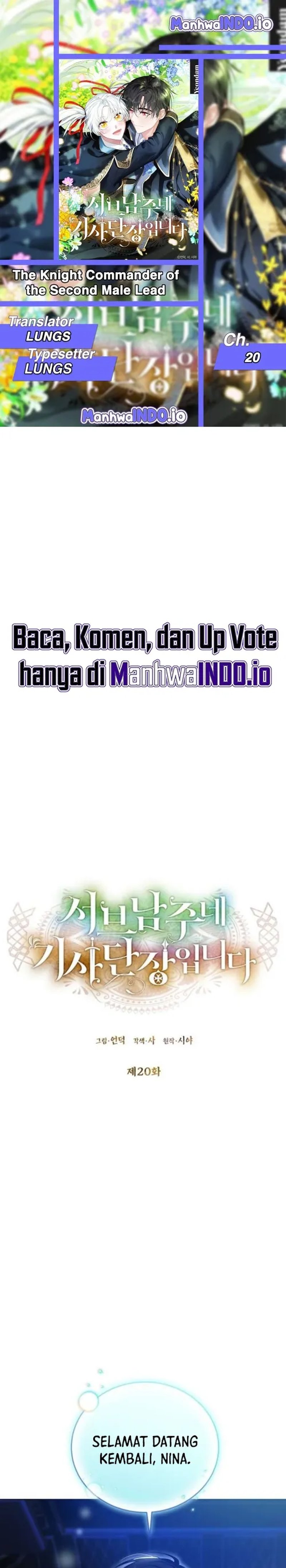 Baca I’m the Commander of the Second Male Lead’s Knights - Chapter 20 halaman 1