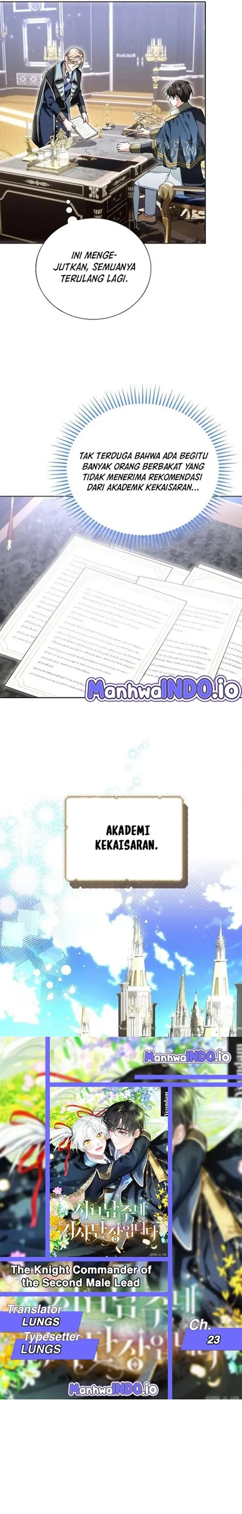 Baca I’m the Commander of the Second Male Lead’s Knights - Chapter 23 halaman 2