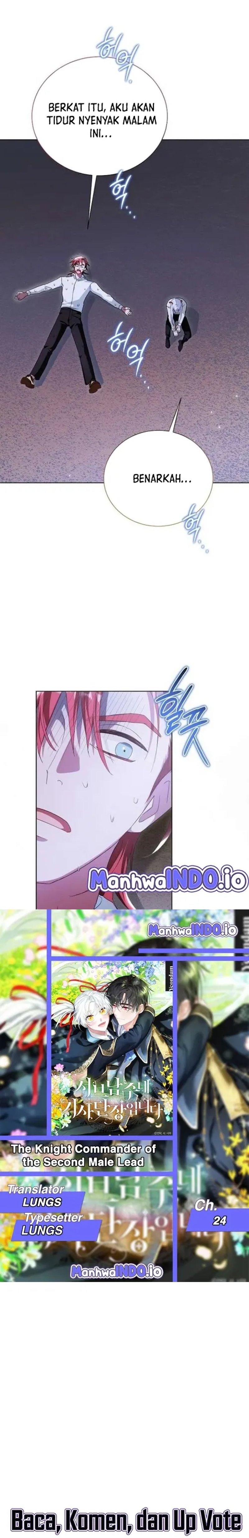 Baca I’m the Commander of the Second Male Lead’s Knights - Chapter 24 halaman 2