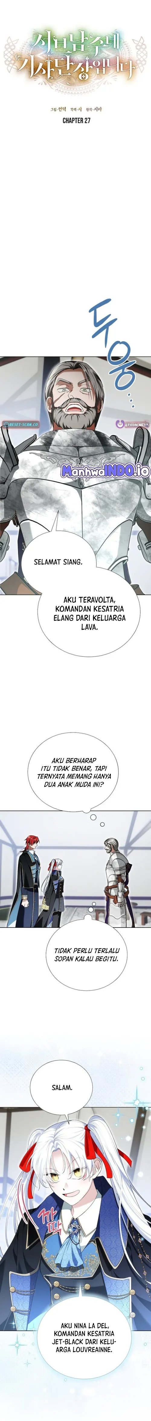 Baca I’m the Commander of the Second Male Lead’s Knights - Chapter 27 halaman 5