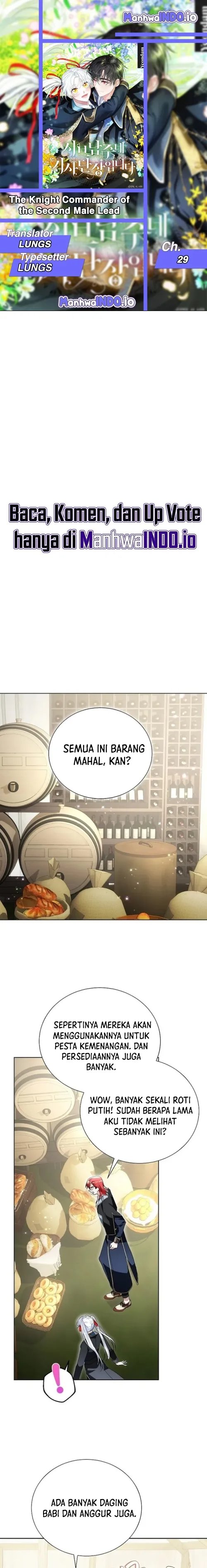 Baca I’m the Commander of the Second Male Lead’s Knights - Chapter 29 halaman 1