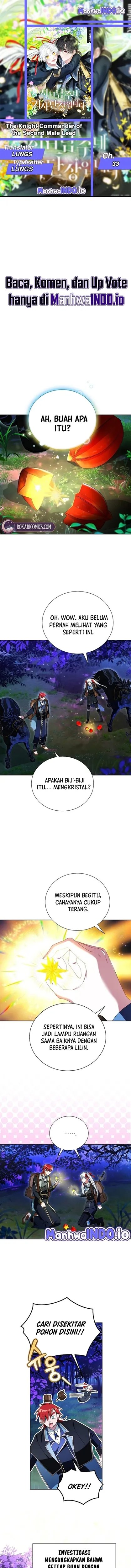 Baca I’m the Commander of the Second Male Lead’s Knights - Chapter 33 halaman 1