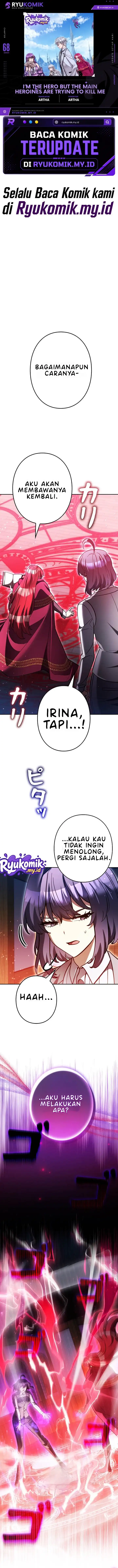 Im the Hero but the Main Heroines Are Trying to Kill Me Chapter 68 - Page 1