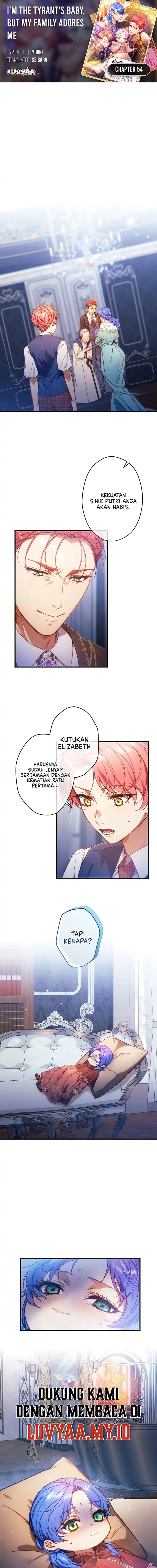 I’m the Tyrant’s Baby, But My Family Adores Me Chapter 54 - Page 1