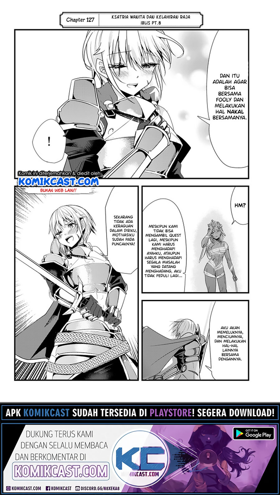 Baca Ima Made Ichido mo Onna Atsukaisareta koto ga nai Onna Kishi wo Onna Atsukai suru - Chapter 127 halaman 3