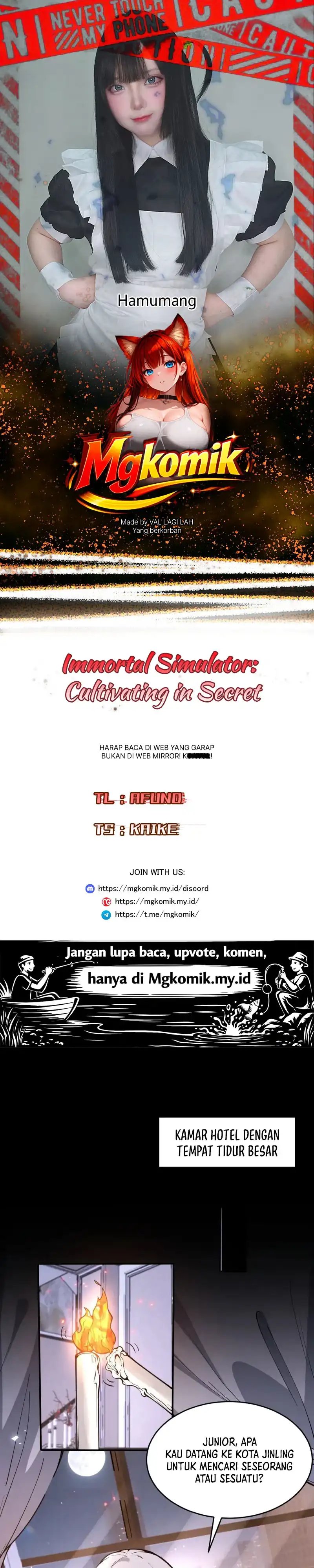 Baca Immortal Simulator: Cultivating in Secret - Chapter 11 halaman 1