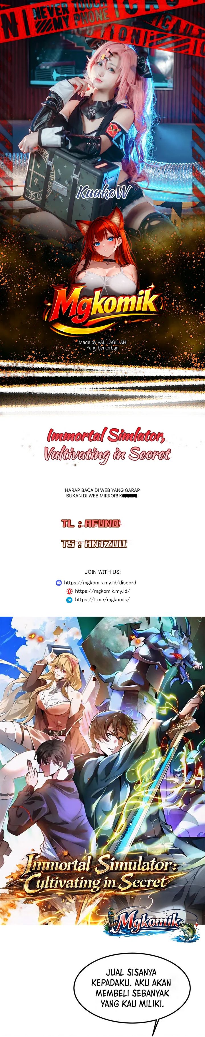 Baca Immortal Simulator: Cultivating in Secret - Chapter 13 halaman 1