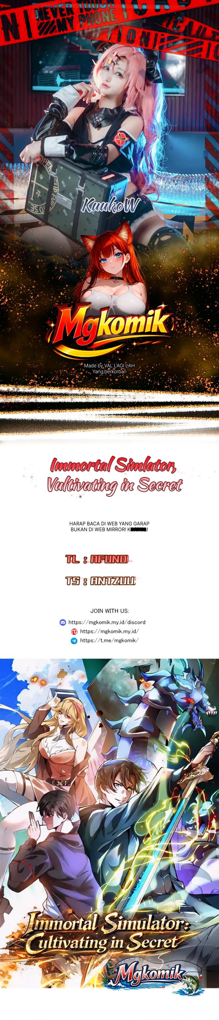 Baca Immortal Simulator: Cultivating in Secret - Chapter 16 halaman 1