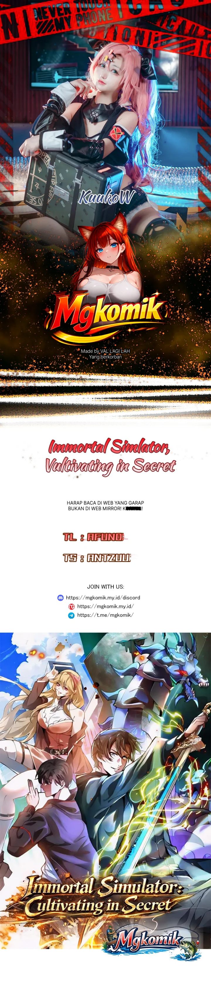 Baca Immortal Simulator: Cultivating in Secret - Chapter 17 halaman 1