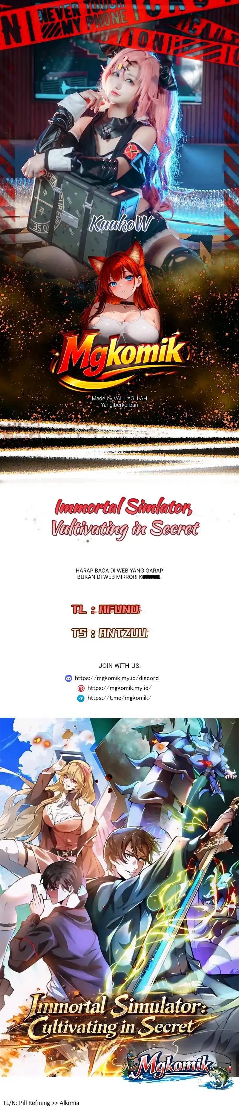 Baca Immortal Simulator: Cultivating in Secret - Chapter 18 halaman 1
