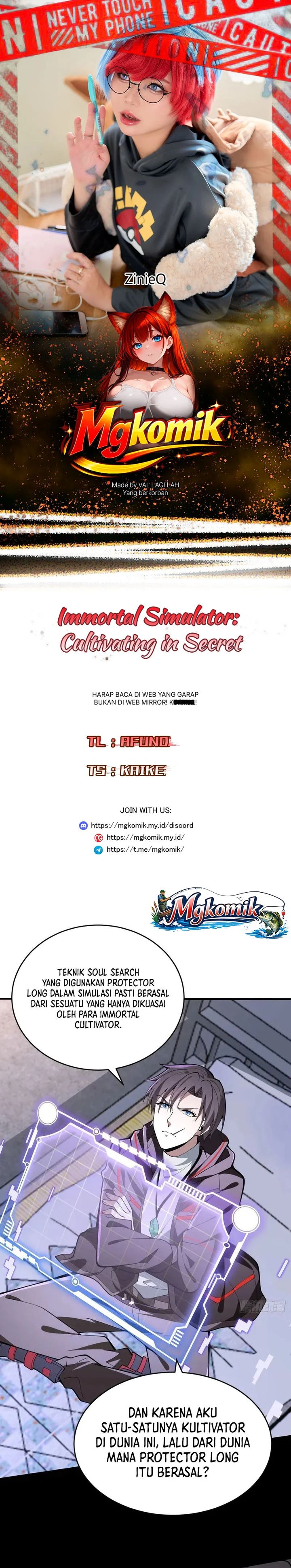 Baca Immortal Simulator: Cultivating in Secret - Chapter 21 halaman 1