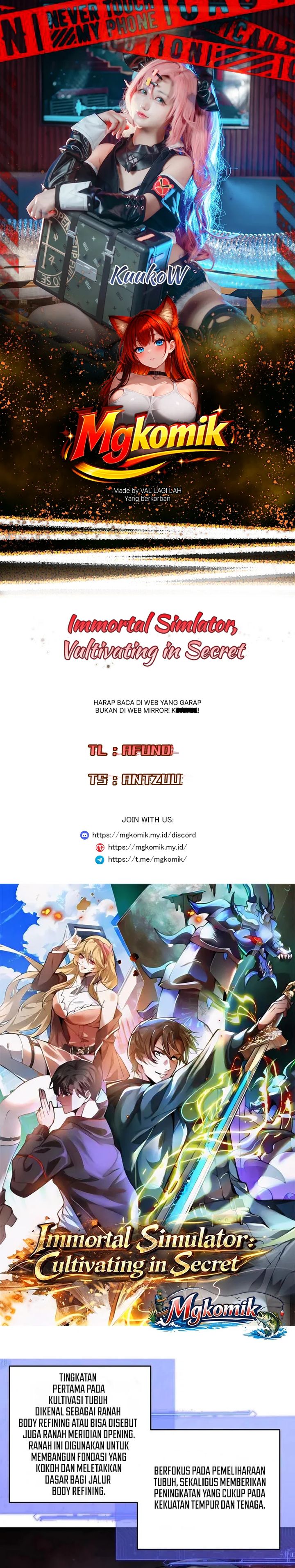 Baca Immortal Simulator: Cultivating in Secret - Chapter 23 halaman 1