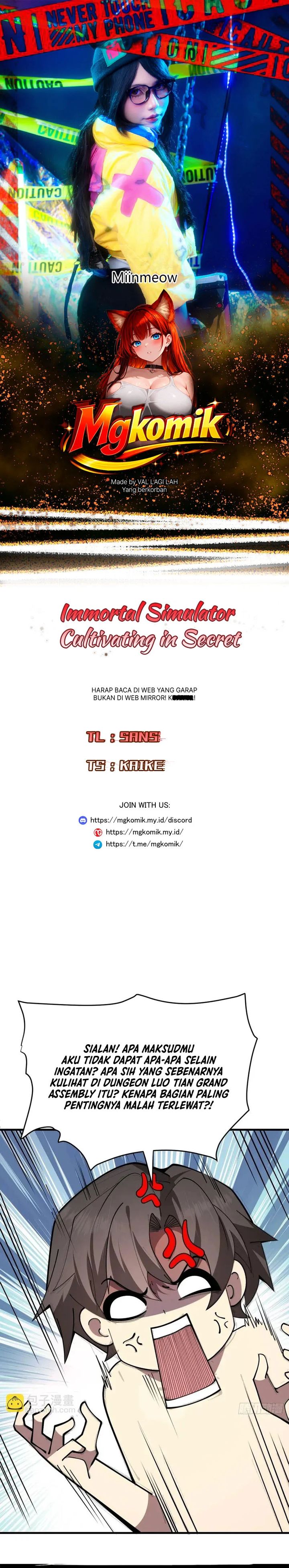 Baca Immortal Simulator: Cultivating in Secret - Chapter 34 halaman 1