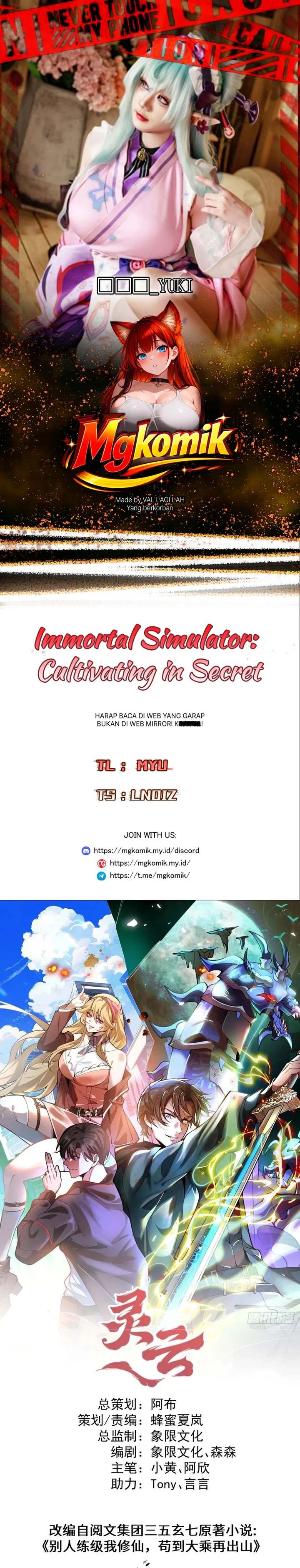 Baca Immortal Simulator: Cultivating in Secret - Chapter 45 halaman 1