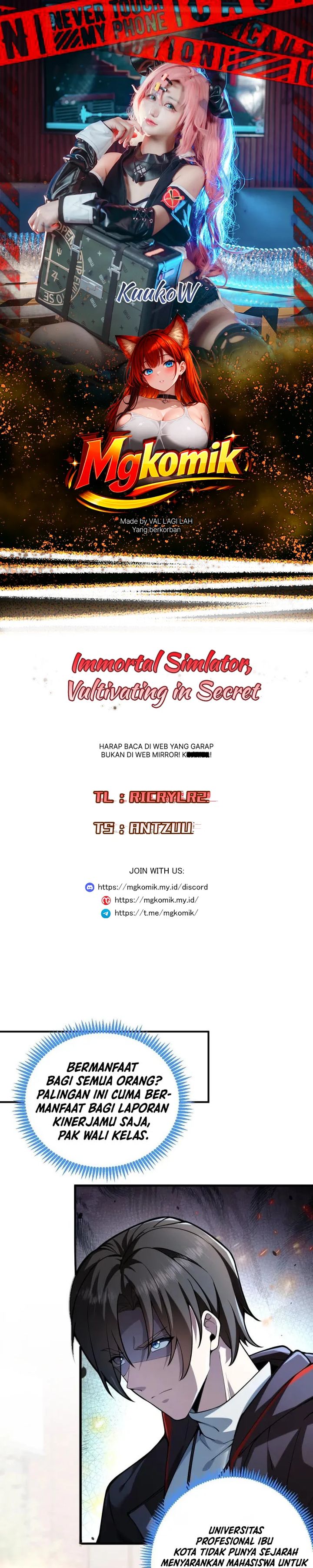Baca Immortal Simulator: Cultivating in Secret - Chapter 5 halaman 1