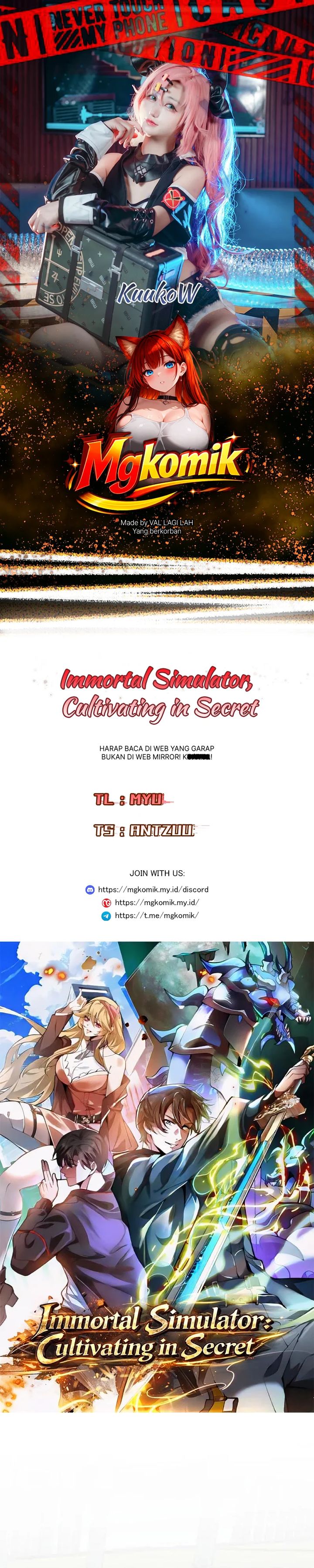 Baca Immortal Simulator: Cultivating in Secret - Chapter 52 halaman 1