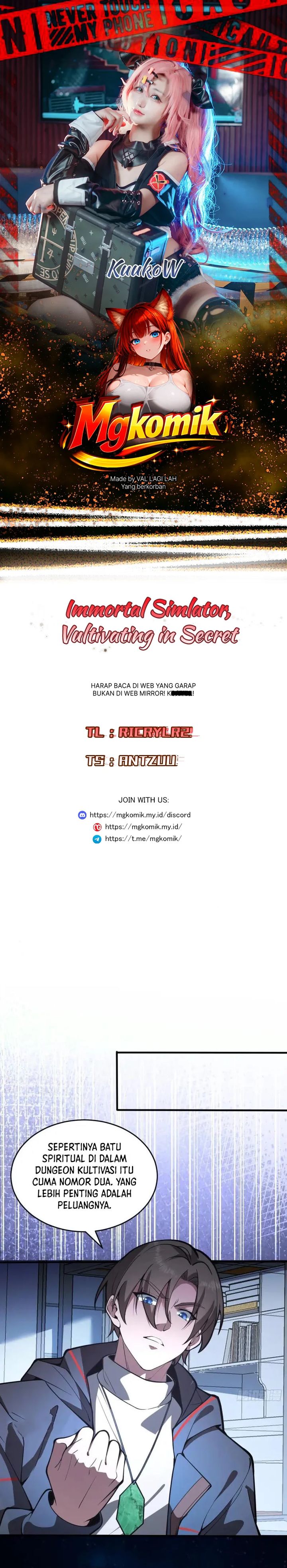 Baca Immortal Simulator: Cultivating in Secret - Chapter 6 halaman 1