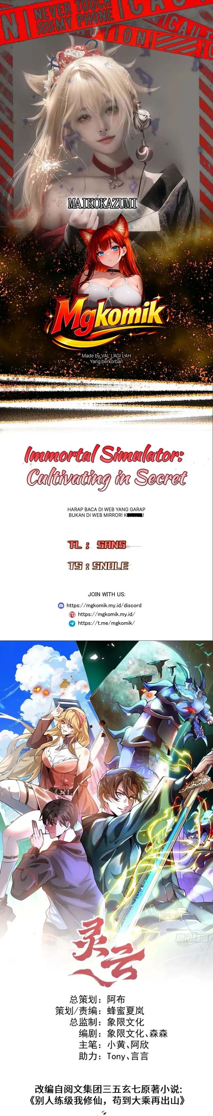 Baca Immortal Simulator: Cultivating in Secret - Chapter 60 halaman 1