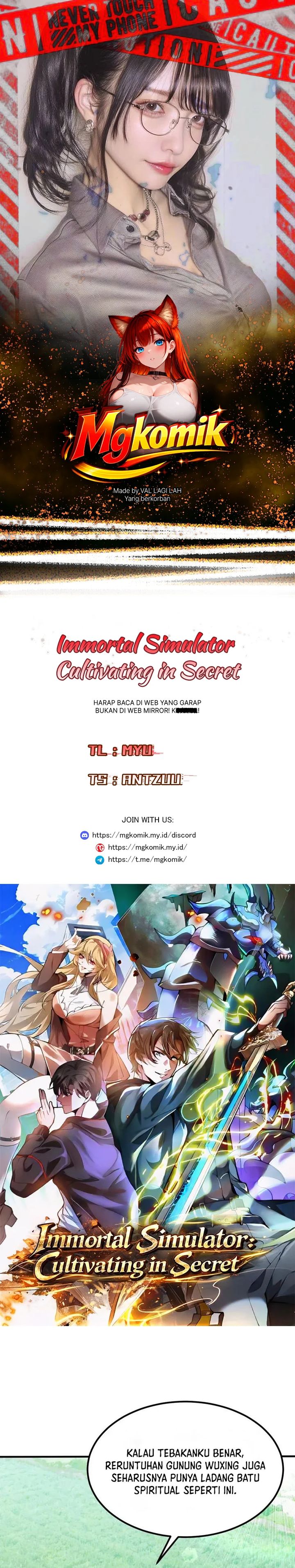 Baca Immortal Simulator: Cultivating in Secret - Chapter 62 halaman 1