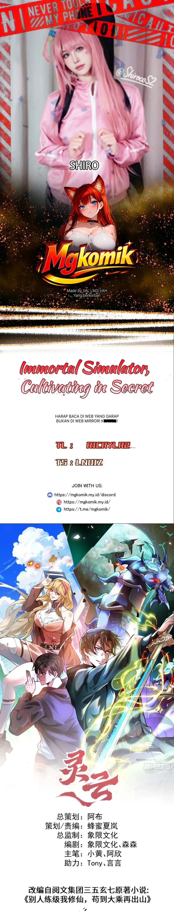 Baca Immortal Simulator: Cultivating in Secret - Chapter 8 halaman 1