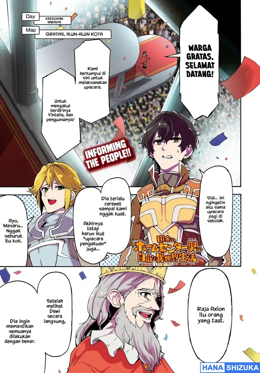 Baca Inaka no Home Center Otoko no Jiyuu na Isekai Seikatsu - Chapter 42 halaman 2
