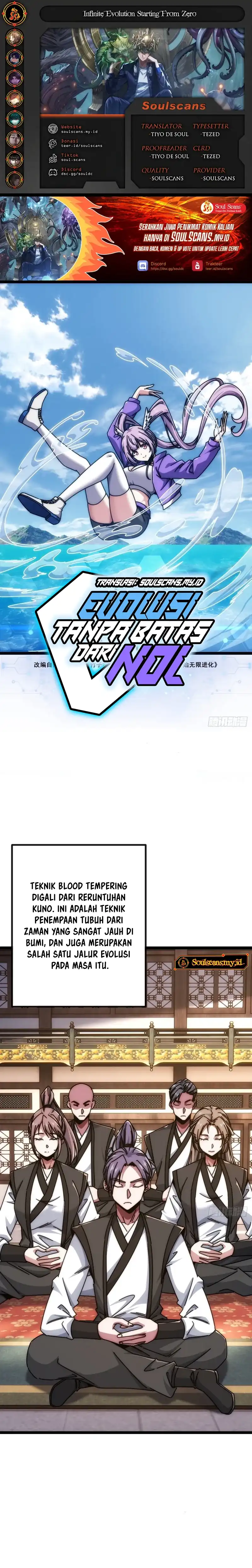 Baca Infinite Evolution Starting From Zero - Chapter 84 halaman 1