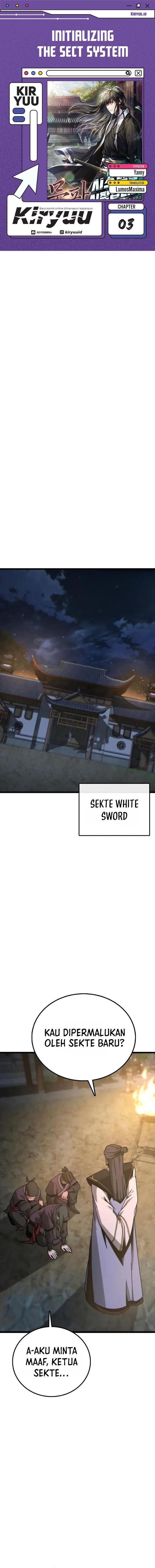 Baca Initializing the Sect System - Chapter 3 halaman 1