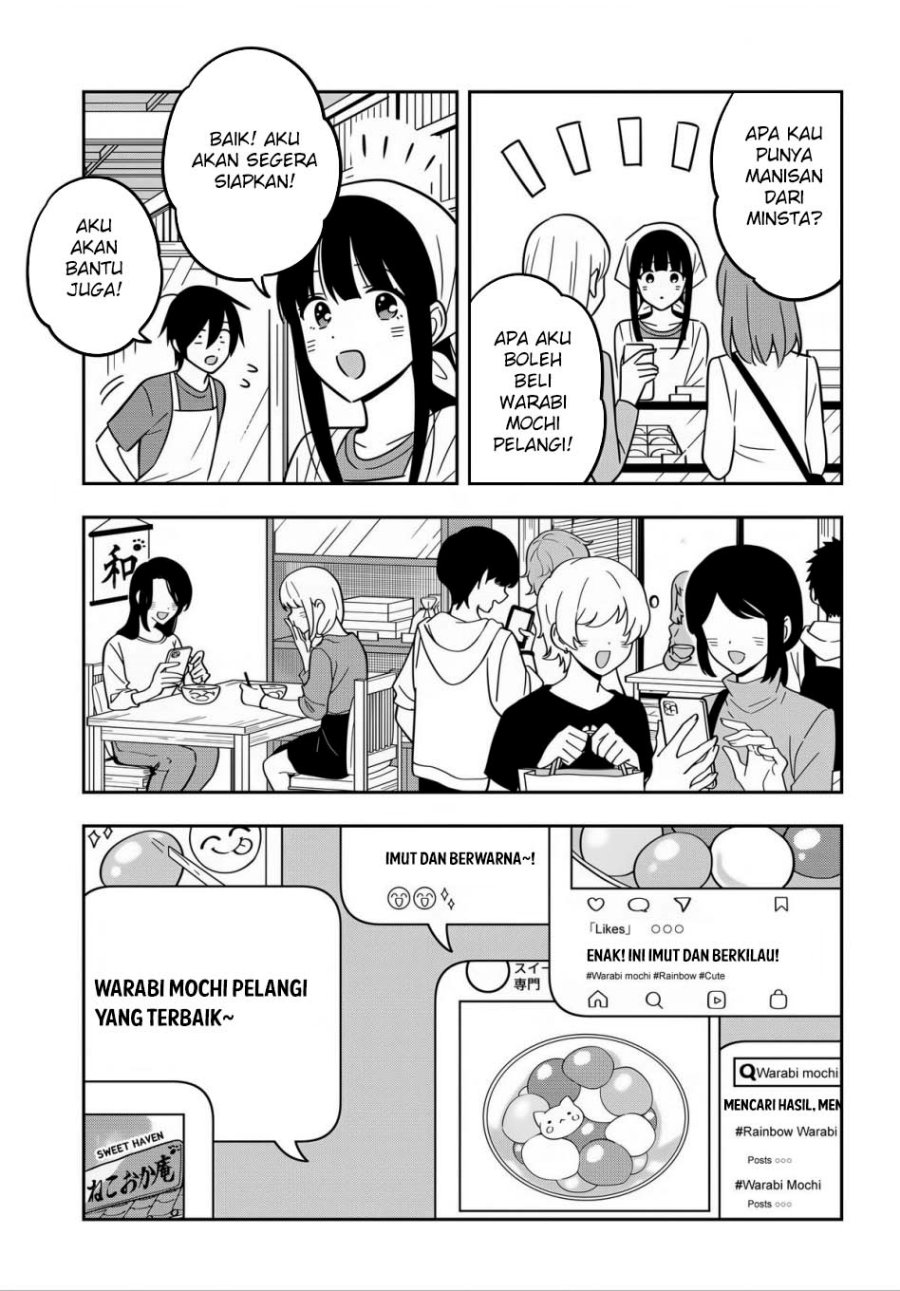 Baca Inkya de Wotaku de Binbou Dakedo Bijin Ojou-sama ni Osaretemasu - Chapter 13.2 halaman 3