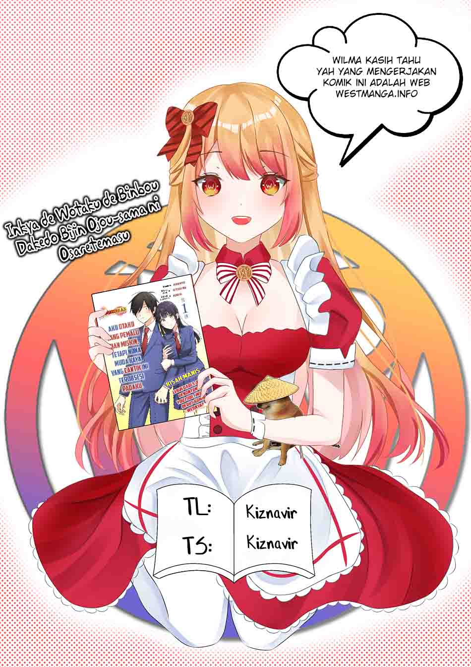 Baca Inkya de Wotaku de Binbou Dakedo Bijin Ojou-sama ni Osaretemasu - Chapter 5.1 halaman 2