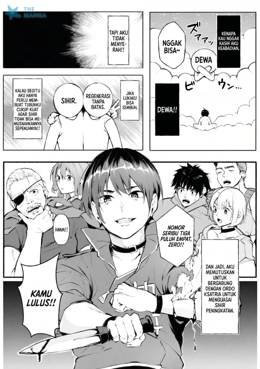 Baca Ippan Heishi ga Tensei Tokuten ni "Mugen Saisei" wo Moratta Kekka, Amata no Bijo ni Nerawareta - Chapter 1 halaman 10
