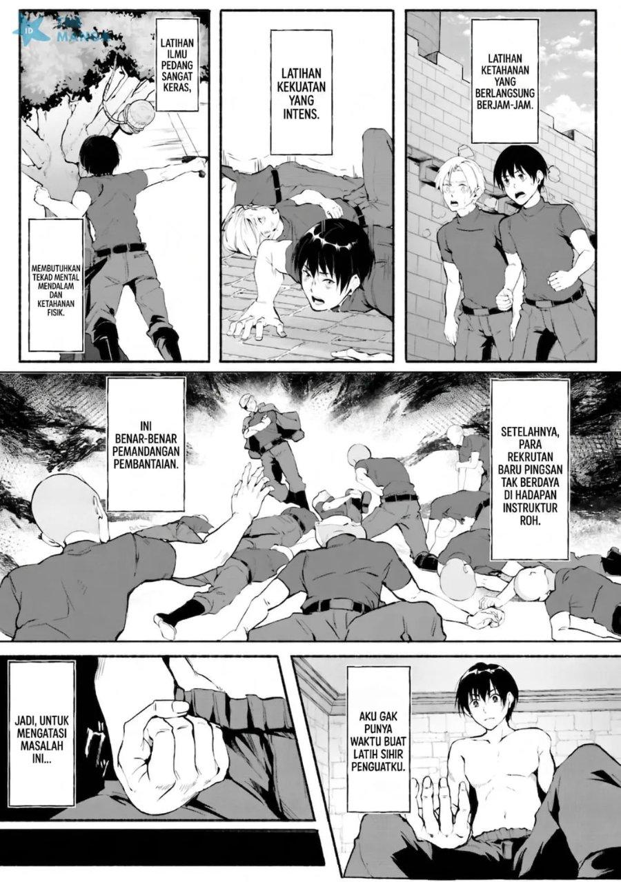 Baca Ippan Heishi ga Tensei Tokuten ni "Mugen Saisei" wo Moratta Kekka, Amata no Bijo ni Nerawareta - Chapter 1 halaman 12