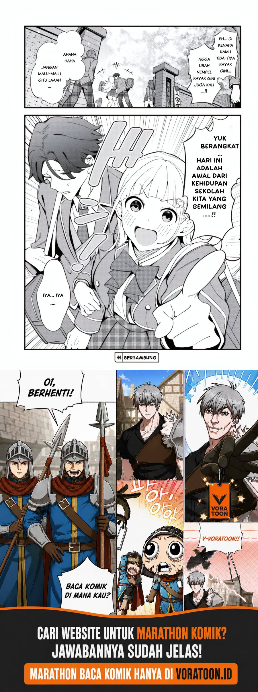 Baca Ippanjin no Ore wo Geinouka Joshi-tachi ga Nigashite Kurenai Ken Chapter 0 Bahasa Indonesia page 40