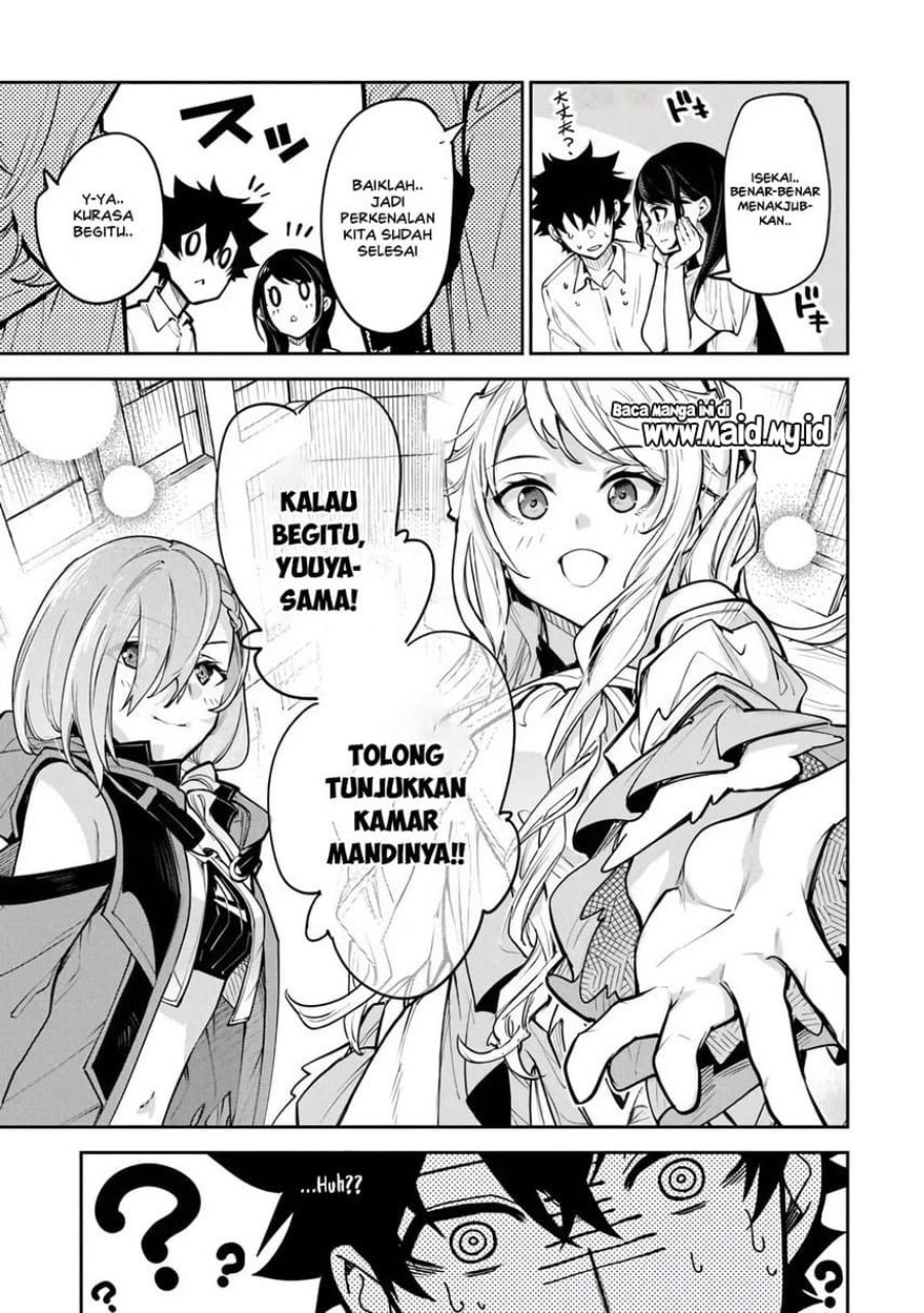 Baca Isekai de Cheat Skill wo te ni Shita ore wa, Genjitsu Sekai wo mo Musou Suru ~Level Up wa Jinsei wo Kaeta~ - Chapter 35.1 halaman 9