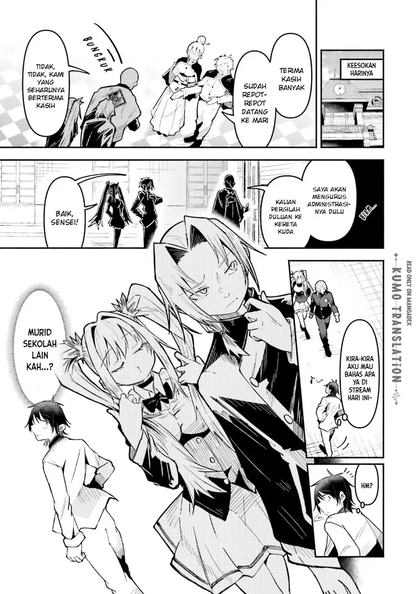 Baca Isekai de Haishin Katsudou wo Shitara Tairyou no Yandere Shinja wo Umidashite Shimatta Ken - Chapter 54 halaman 6