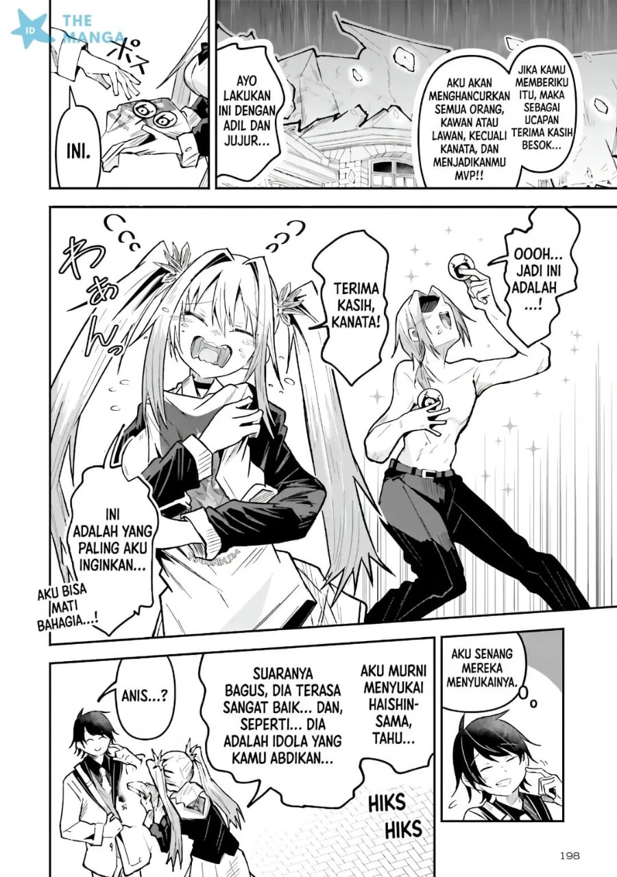 Baca Isekai de Haishin Katsudou wo Shitara Tairyou no Yandere Shinja wo Umidashite Shimatta Ken - Chapter 55 halaman 15