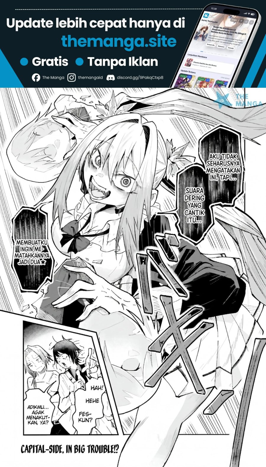 Baca Isekai de Haishin Katsudou wo Shitara Tairyou no Yandere Shinja wo Umidashite Shimatta Ken - Chapter 55 halaman 18