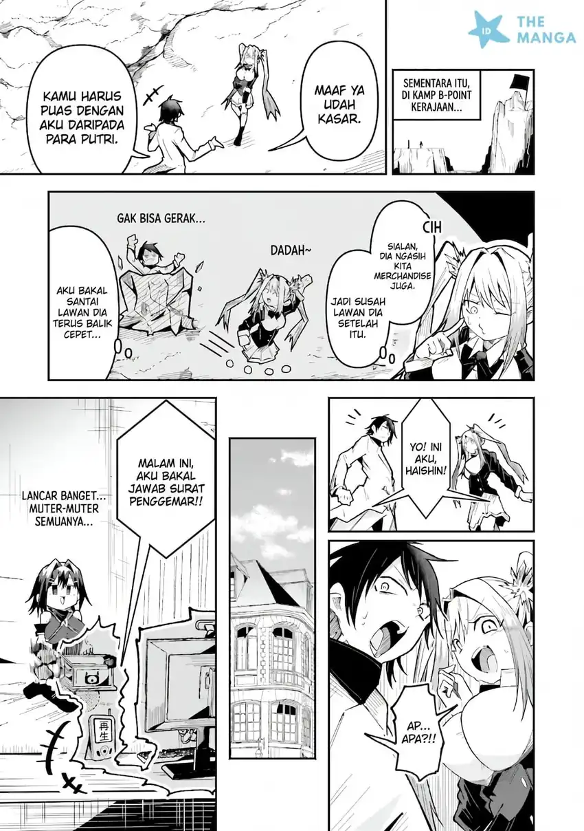 Baca Isekai de Haishin Katsudou wo Shitara Tairyou no Yandere Shinja wo Umidashite Shimatta Ken - Chapter 57 halaman 8
