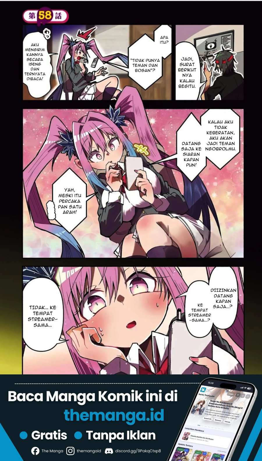 Isekai de Haishin Katsudou wo Shitara Tairyou no Yandere Shinja wo Umidashite Shimatta Ken Chapter 58 - Page 2