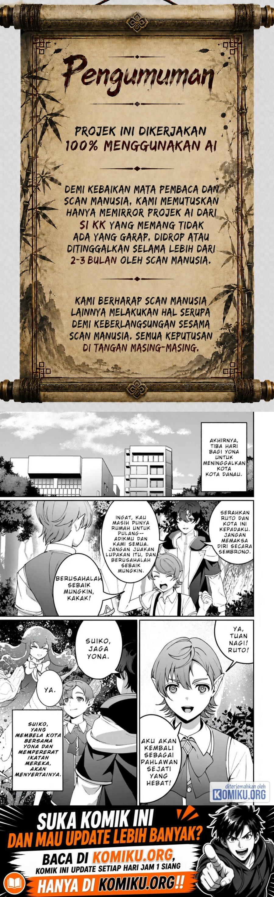 Baca Isekai de Mizu no Dai Seirei Yattemasu Chapter 22 Bahasa Indonesia page 6