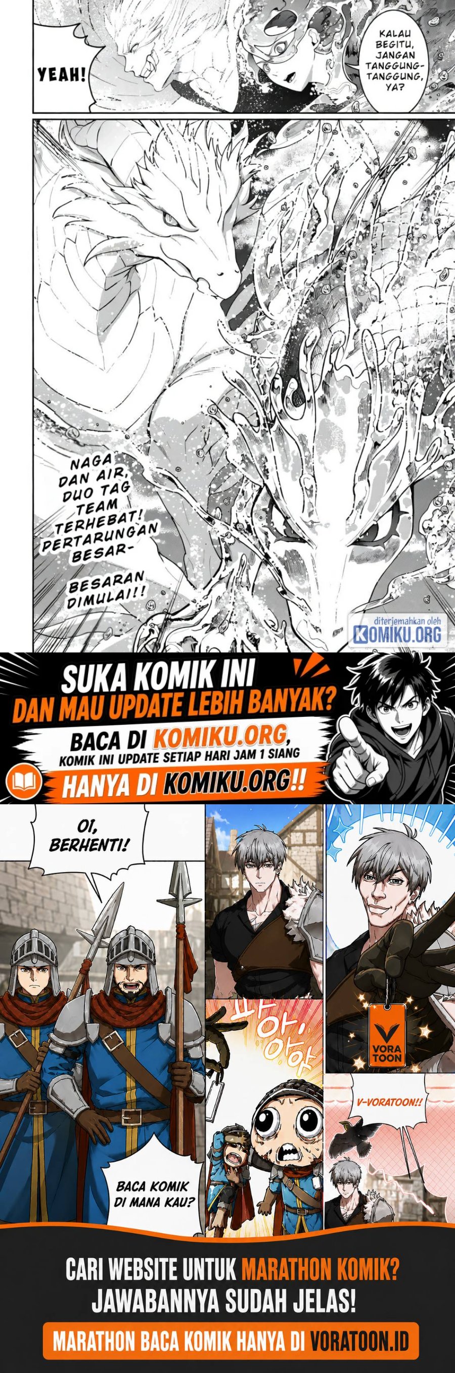 Baca Isekai de Mizu no Dai Seirei Yattemasu Chapter 22 Bahasa Indonesia page 46