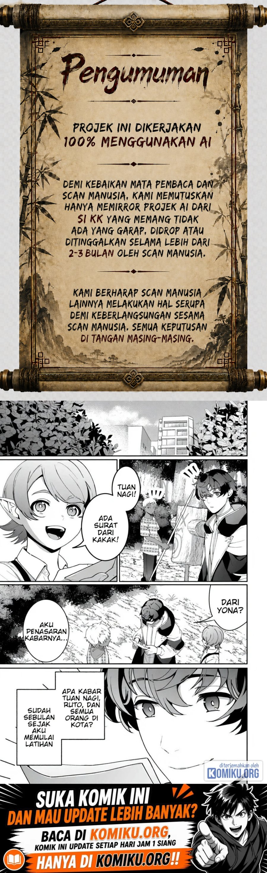 Baca Isekai de Mizu no Dai Seirei Yattemasu Chapter 24 Bahasa Indonesia page 6