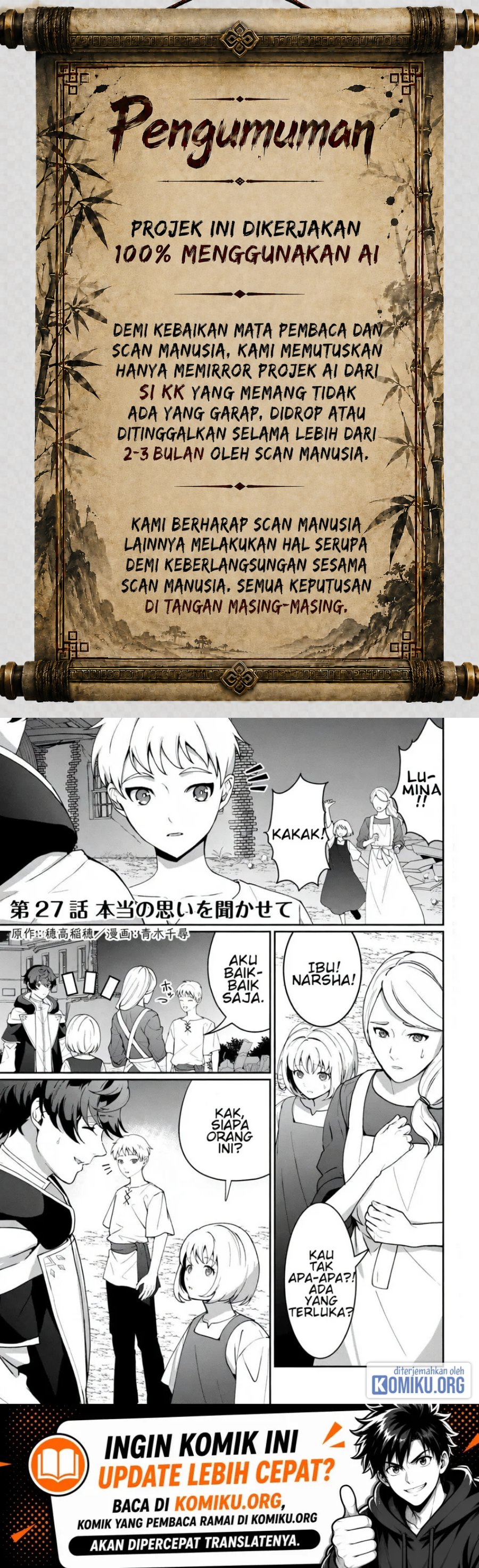 Baca Isekai de Mizu no Dai Seirei Yattemasu Chapter 27 Bahasa Indonesia page 6