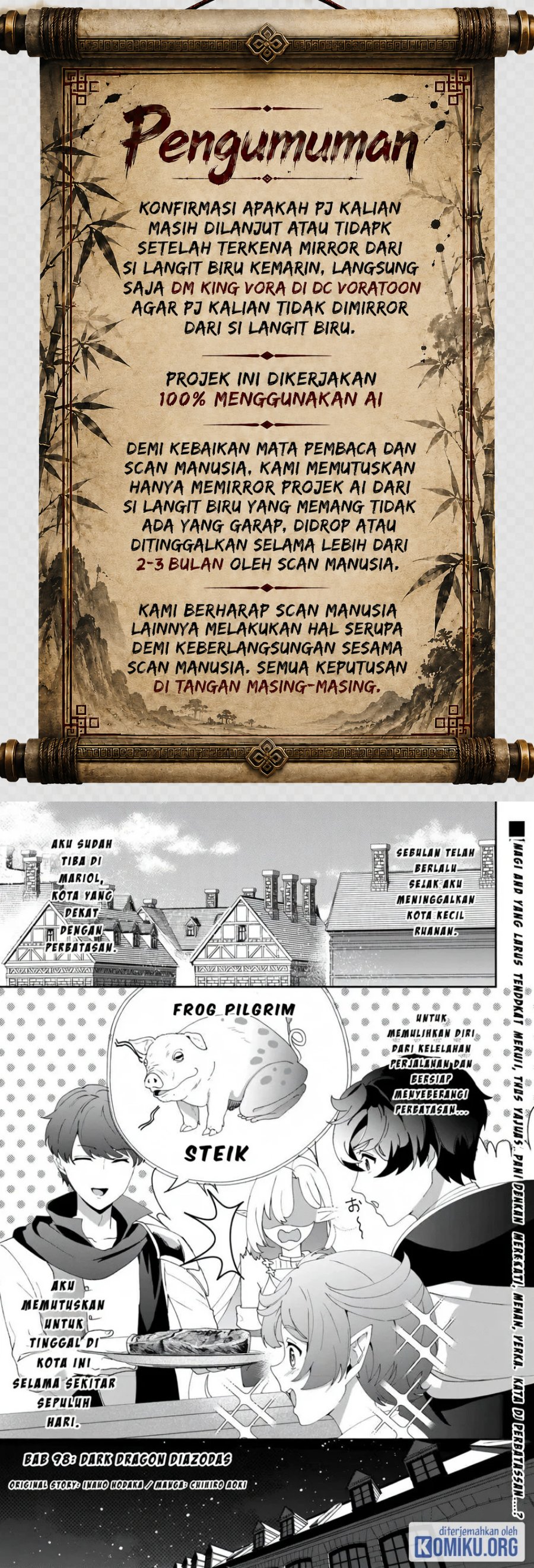 Baca Isekai de Mizu no Dai Seirei Yattemasu Chapter 9 Bahasa Indonesia page 6